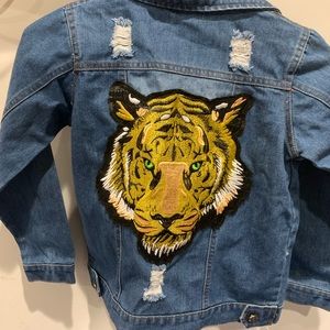 Boys size 10 denim jacket by Lola. Excellent like new condition.